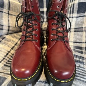 NWOT Dr Martens  Jadon Smooth Leather Platform Boots size 13 Mens